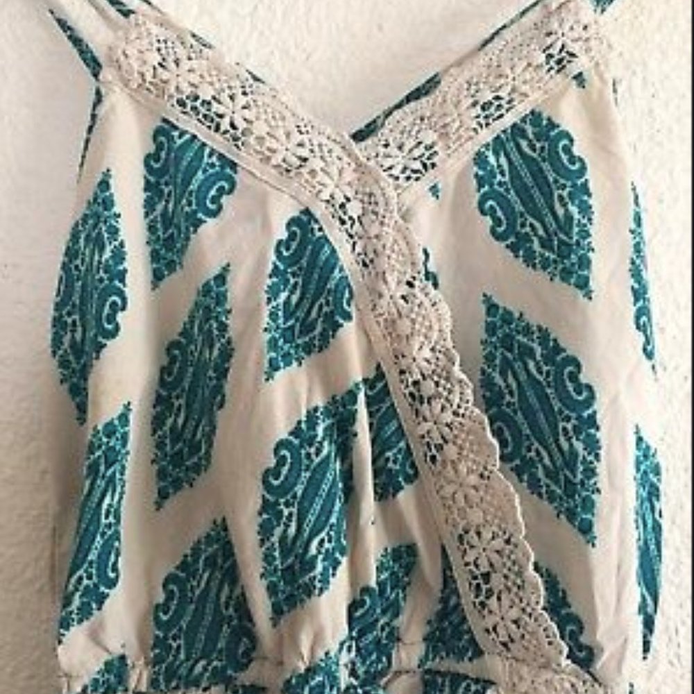Flowy summer romper
